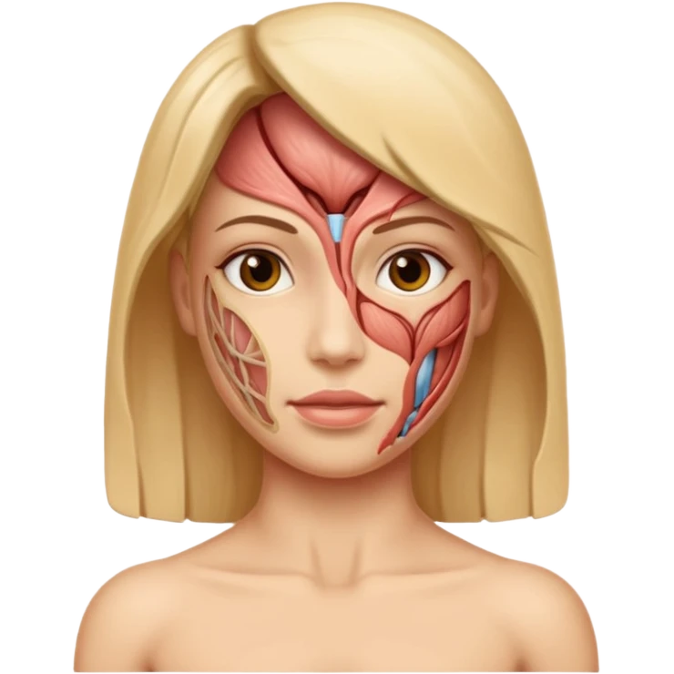 Female anatomy emoji