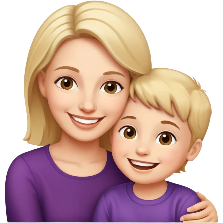 polaroid of mom and kid emoji