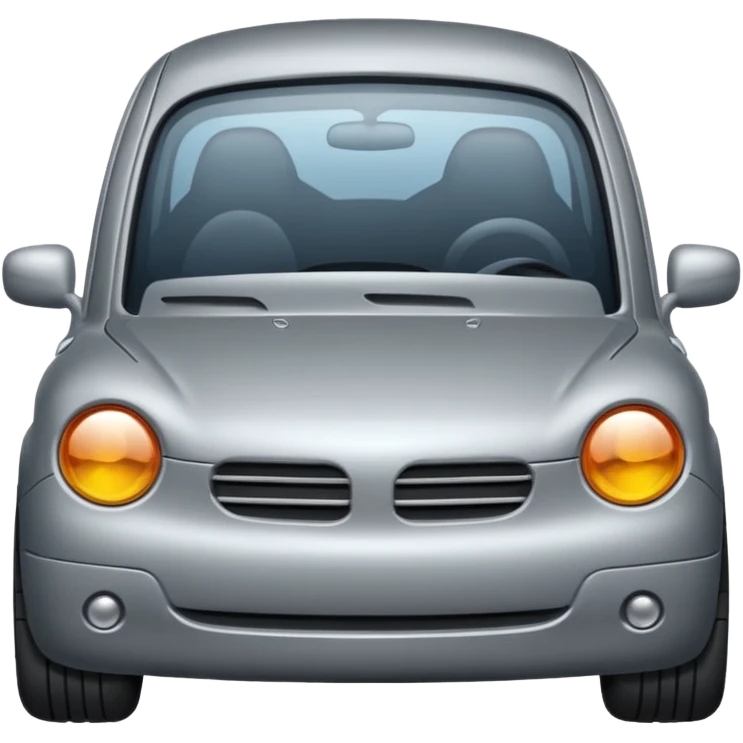 only gray car side door emoji