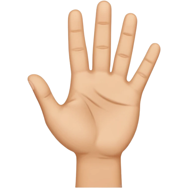 Isyarat SOS dengan tangan emoji