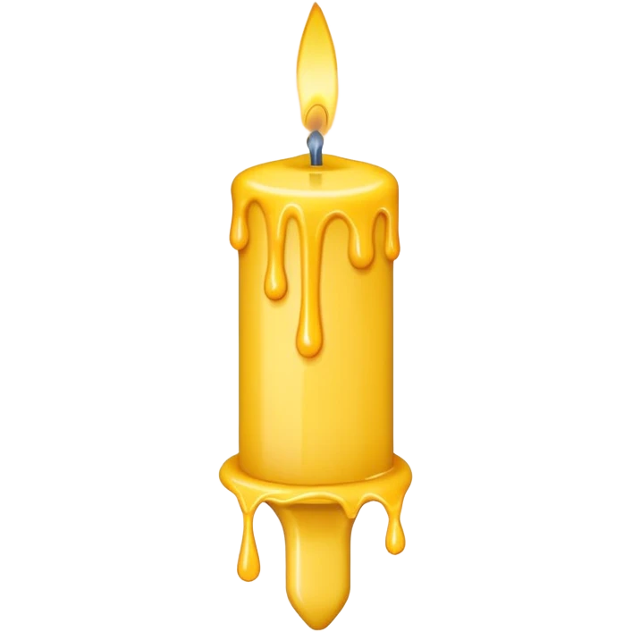 Letter € birthday candle  emoji