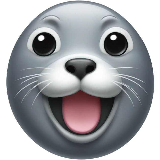 A cute seal emoji