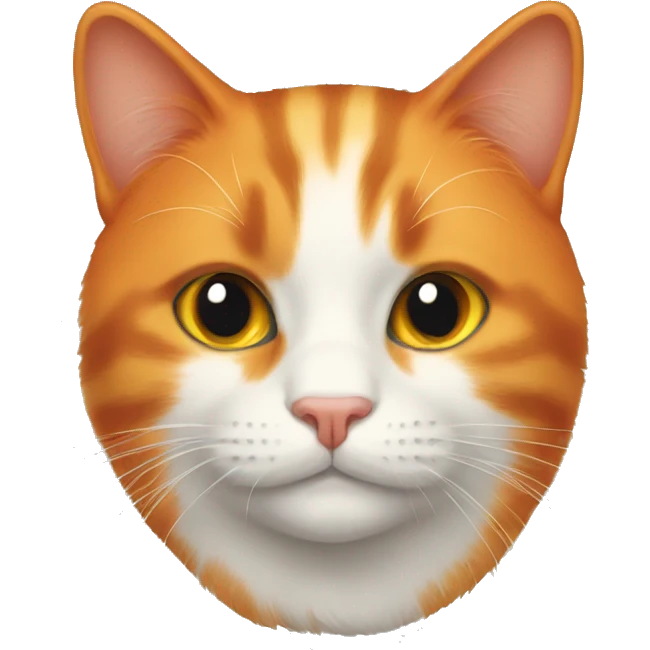 Orange cat emoji