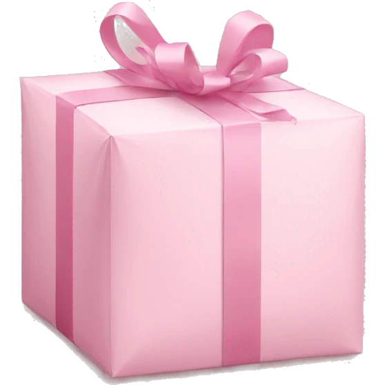 light pink package emoji