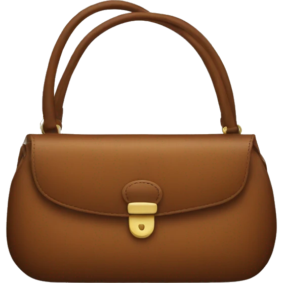 brown purse emoji