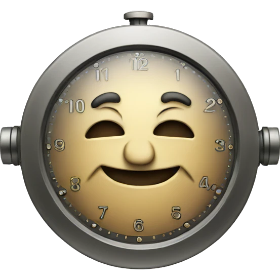 clock man emoji