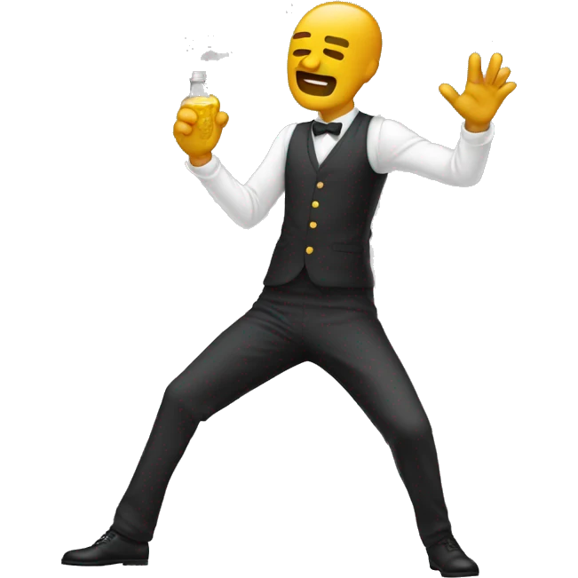 perdón making dab  emoji