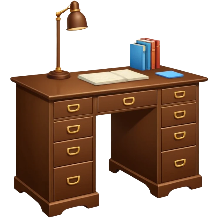 Writing desk emoji