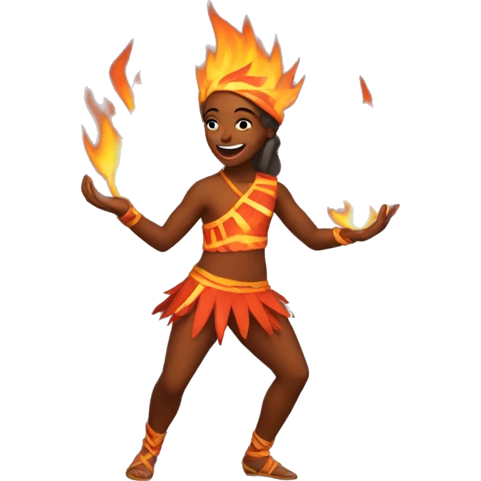 fire dancer emoji