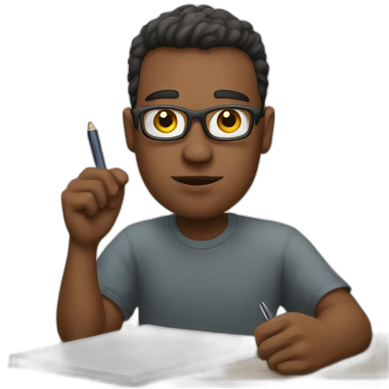 taking notes emoji