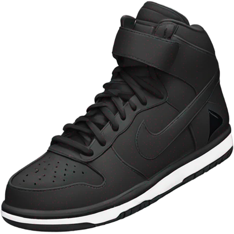 Nike Traviss Scott Black Phantom emoji