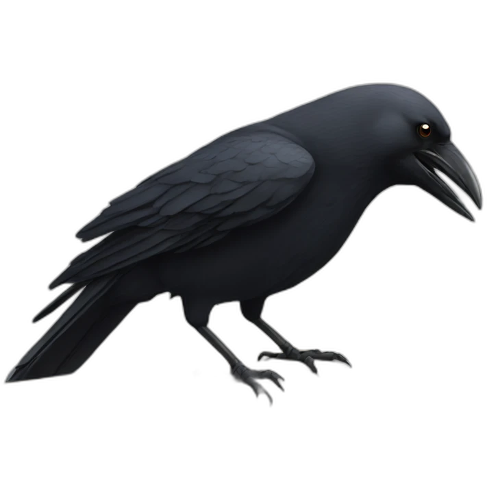 crow making website emoji