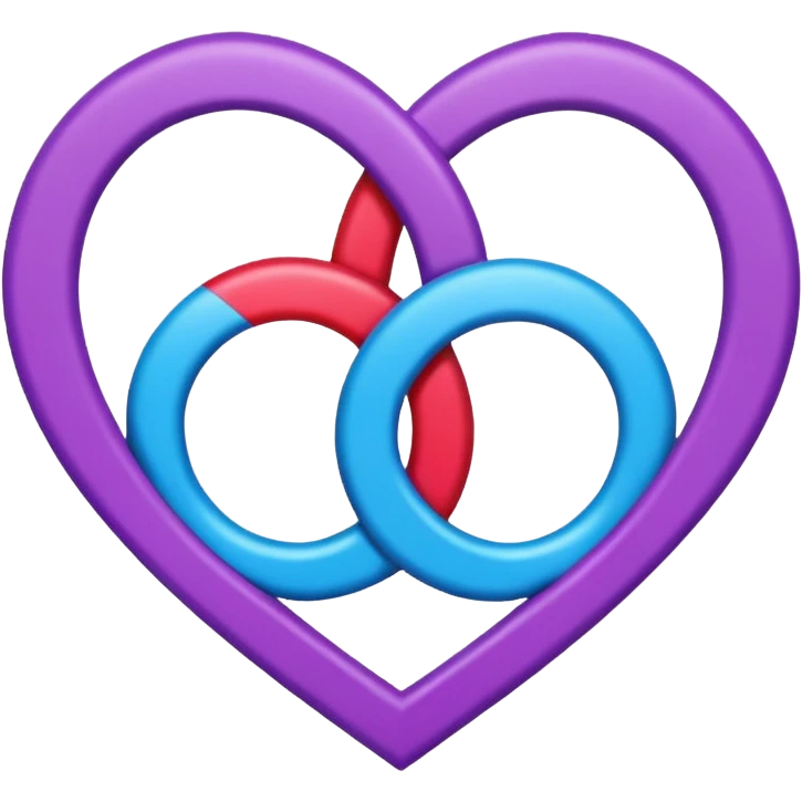 polyamory symbol emoji