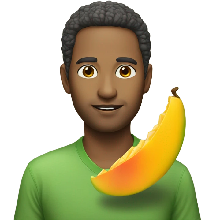Realistic Mango emoji