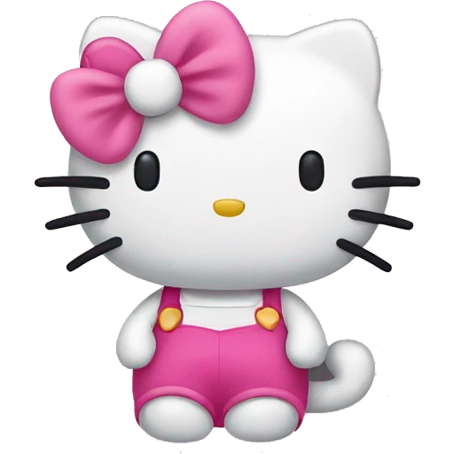 Hello kitty emoji