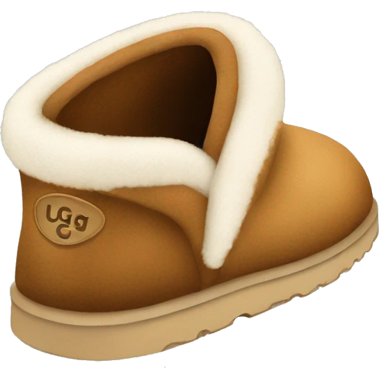 ugg slipper emoji