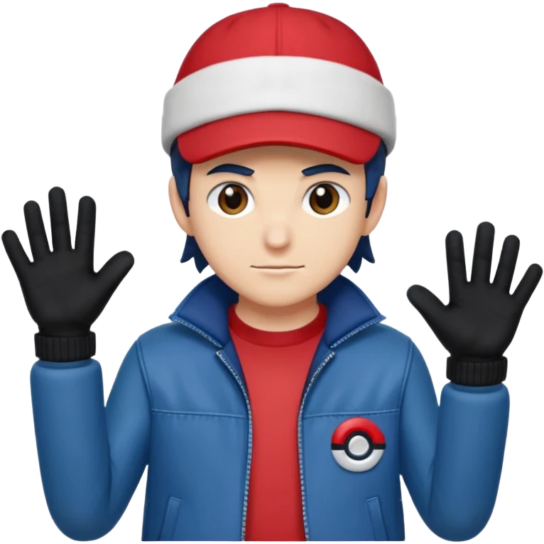 Ash Ketchum (full body) emoji
