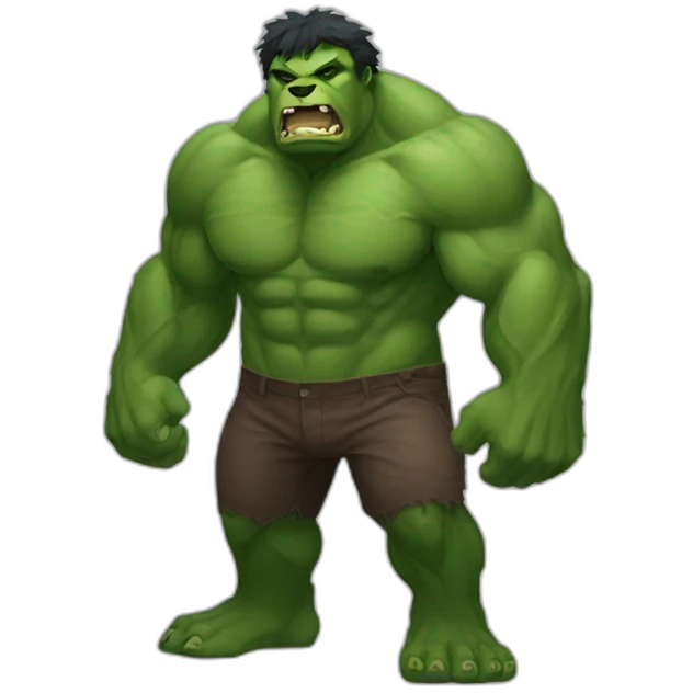 hulk werebear emoji