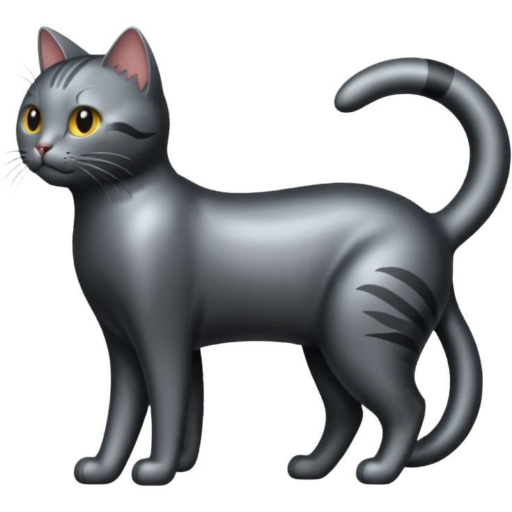 
cat's iron tail emoji