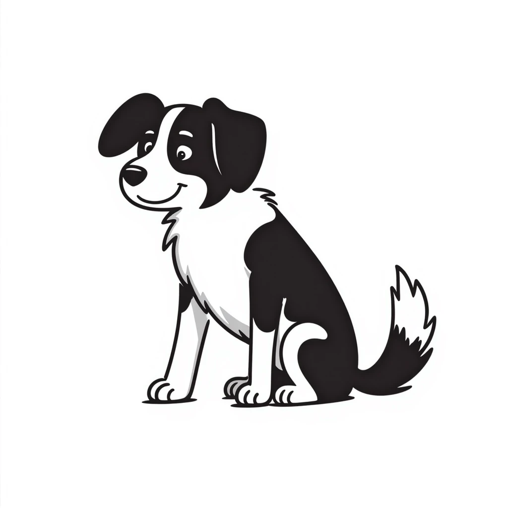 Merle Australian Shepherd dog laying down, relaxed pose, blue merle coat pattern with black and white spots emoji