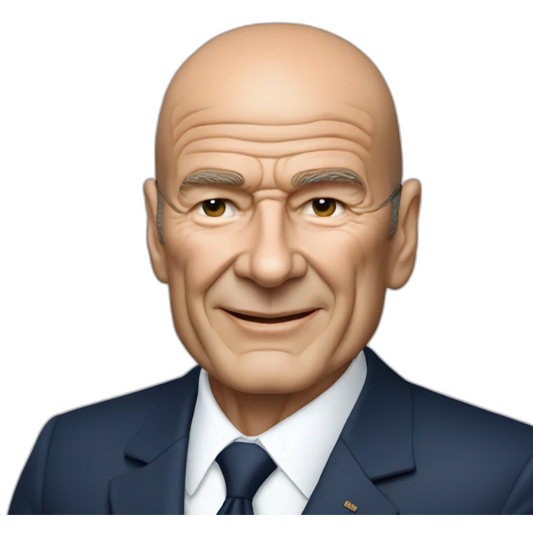 Jacques Chirac & Zinedine Zidane emoji