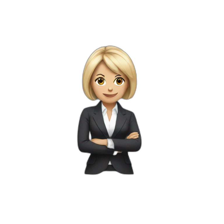 Brigitte sur Macron emoji