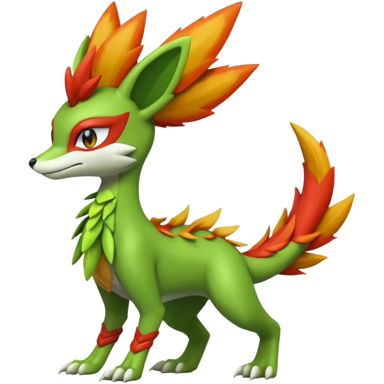 Sceptile-Inteleon-Delphox-Pokémon-Fakémon-creature emoji