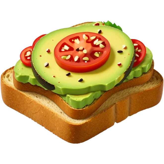 avacado toast emoji