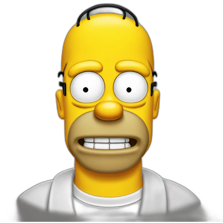 Homer Simpson duff emoji