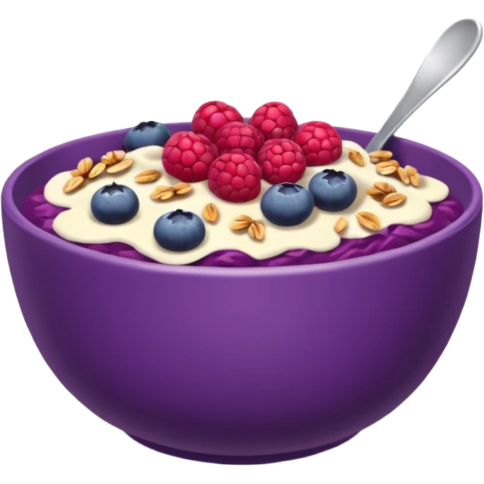 Açai bowl emoji