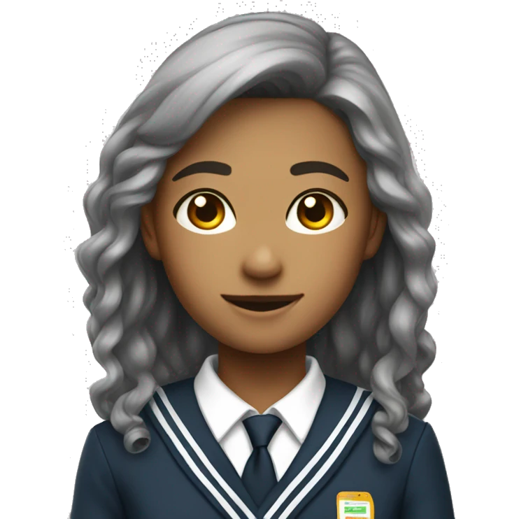 School Uniform for high schoolers (no person) emoji