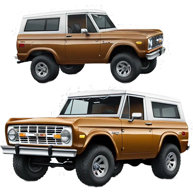 Ford Bronco 4 door emoji