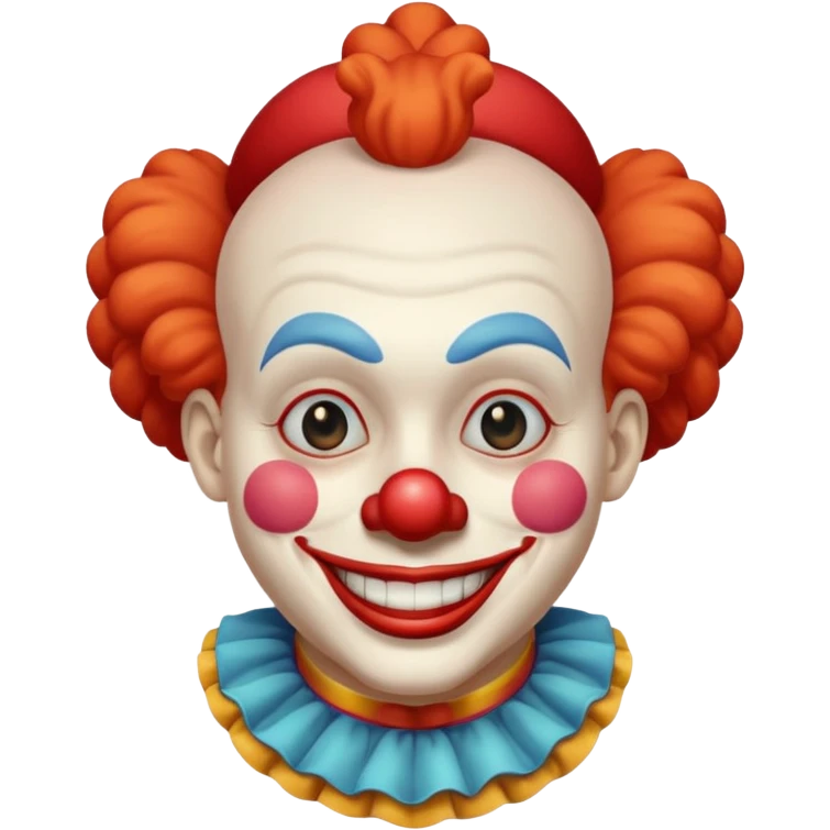 it clown icon neckless  emoji