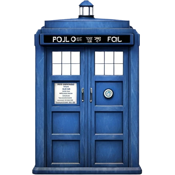 TARDIS emoji