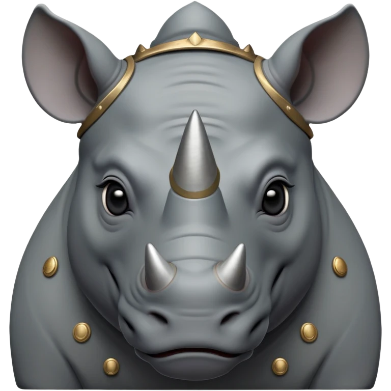 cinematic-noble-rhinoceros-portrait-emoji,-poised-and-regal,-with-a-massive,-powerful-build-and-a-thick,-armored-hide-of-slate-gray,-deep-set-soulful-piercing-eyes,-simplified-yet-sharp-and-sophisticated-features,-highly-detailedlarge black eyes emoji