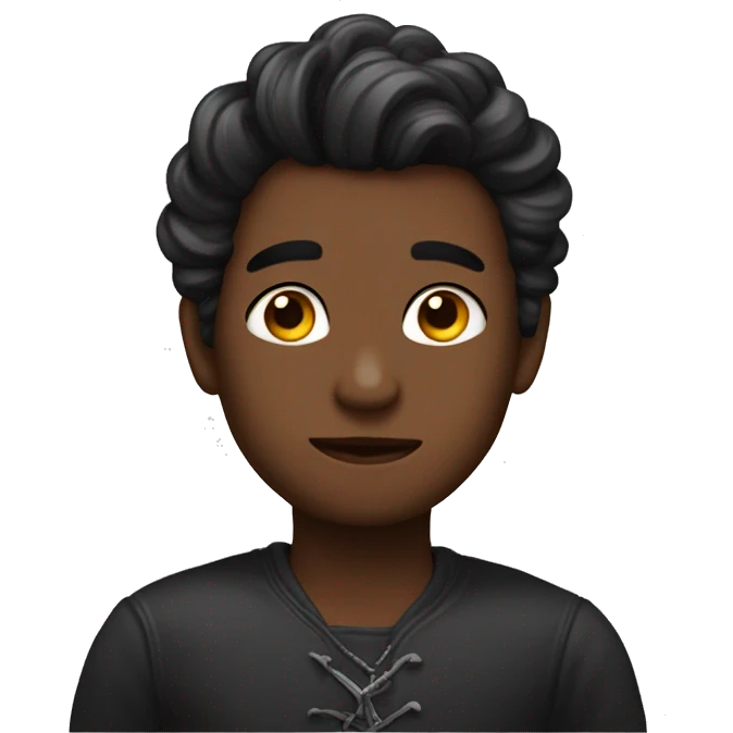 corazon negro roto emoji