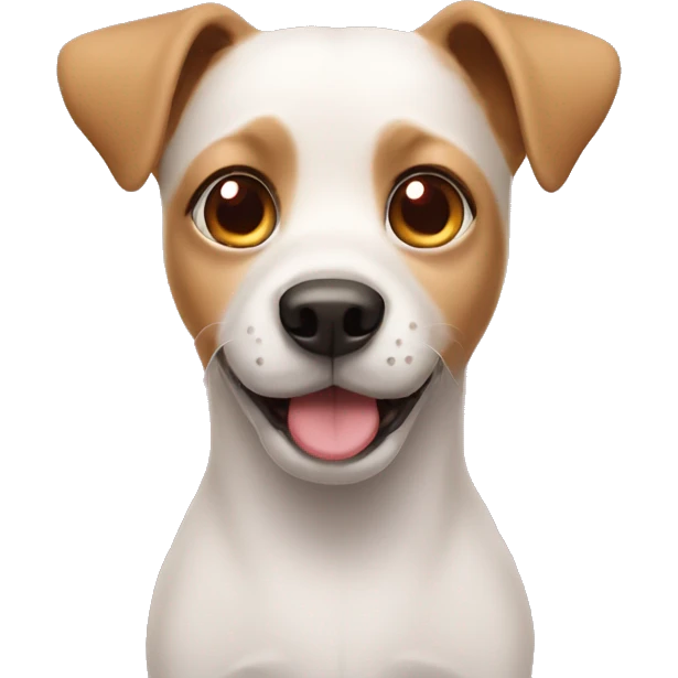 dog with heart eyes emoji