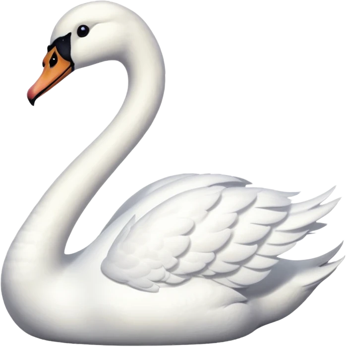 White swan emoji