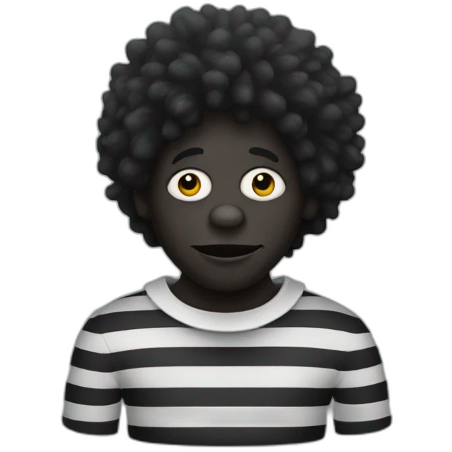 golliwog prisoner emoji