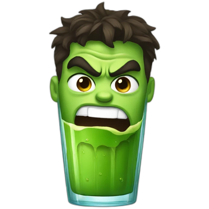 hulk-drinking-smoothie emoji