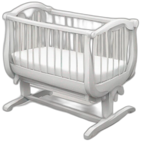 cradle white emoji