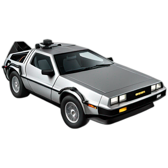 Delorean Dmc-12 emoji