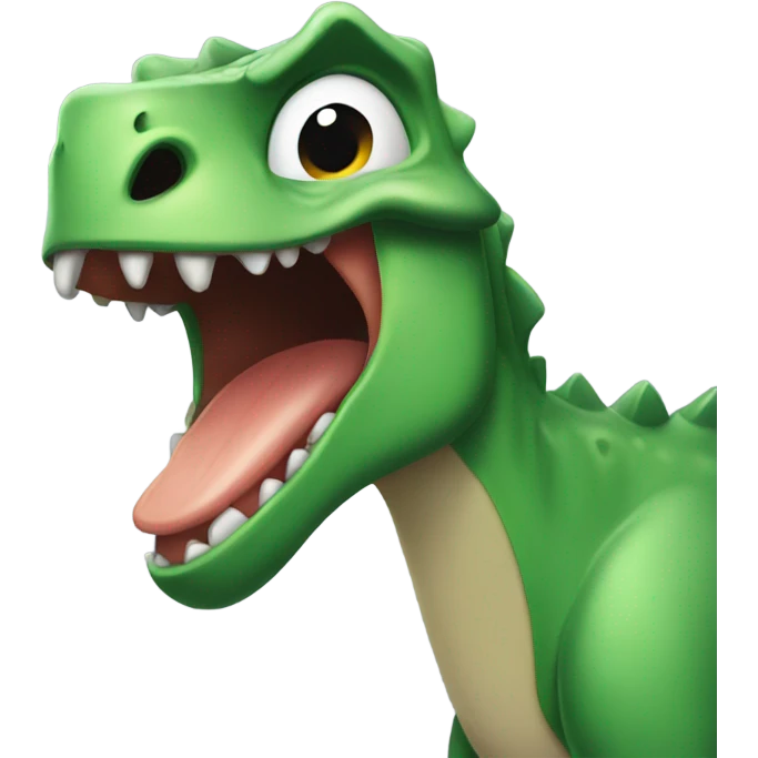 crying dinosaur  emoji