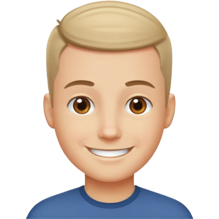 crew cut shorter hair emoji