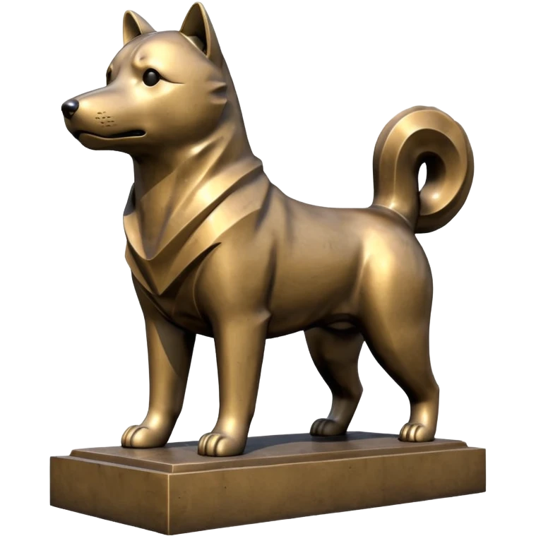 Shibuya Hachiko statue emoji