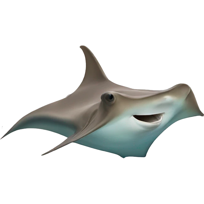 cownose ray emoji