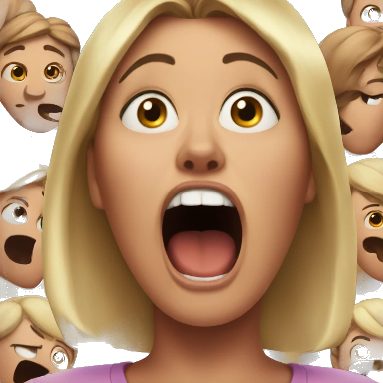shocked mother reaction emoji