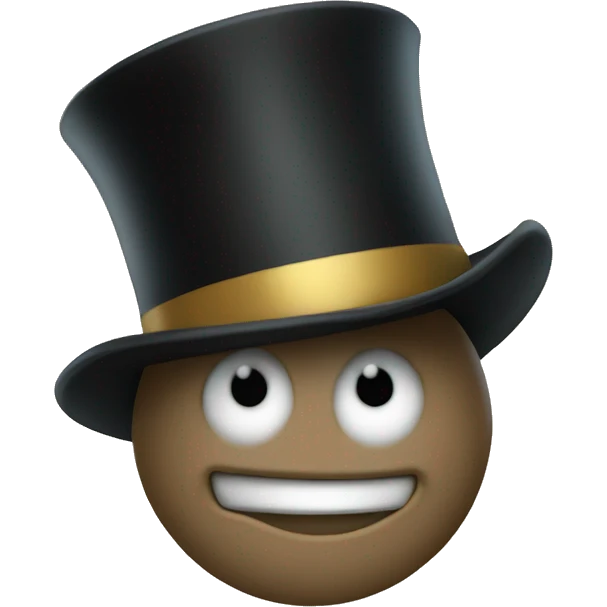 Crypto with tophat emoji