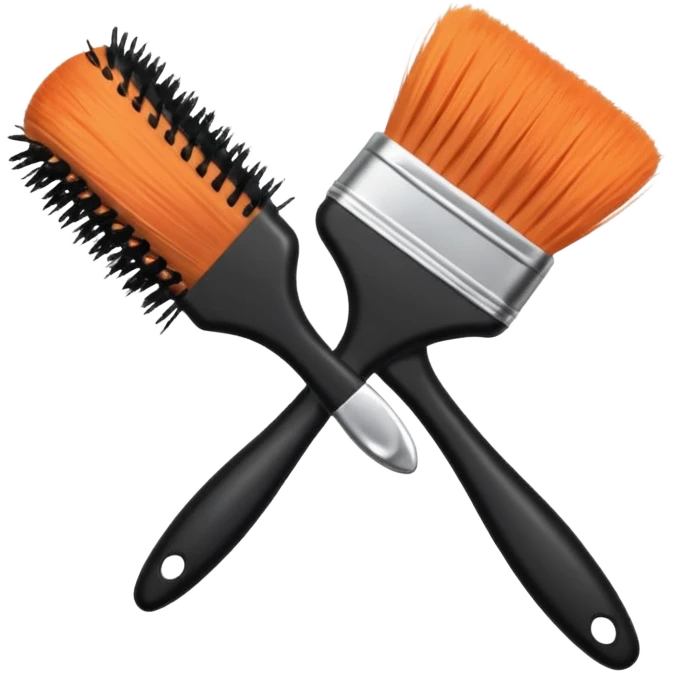 hair dying brush emoji