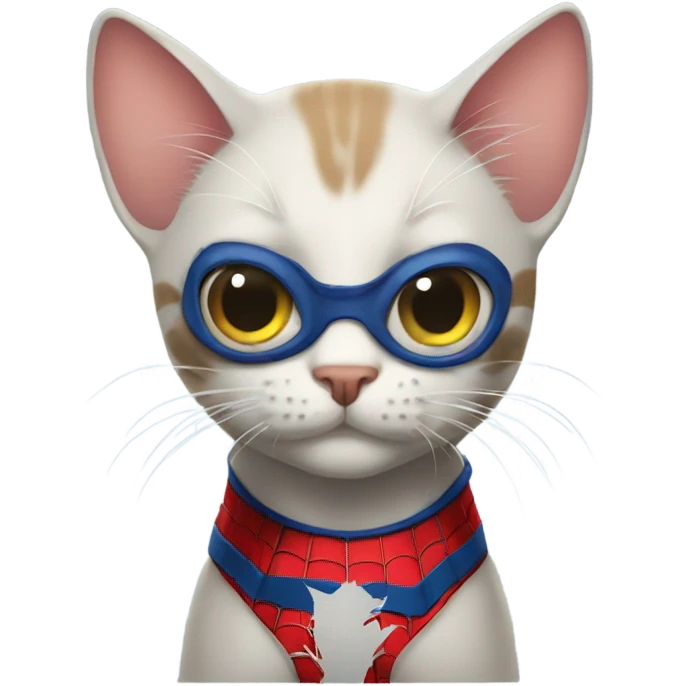 spider man cat emoji